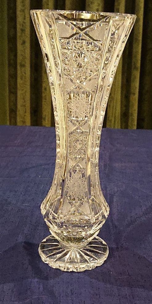 ボヘミア 花瓶   25.5㌢