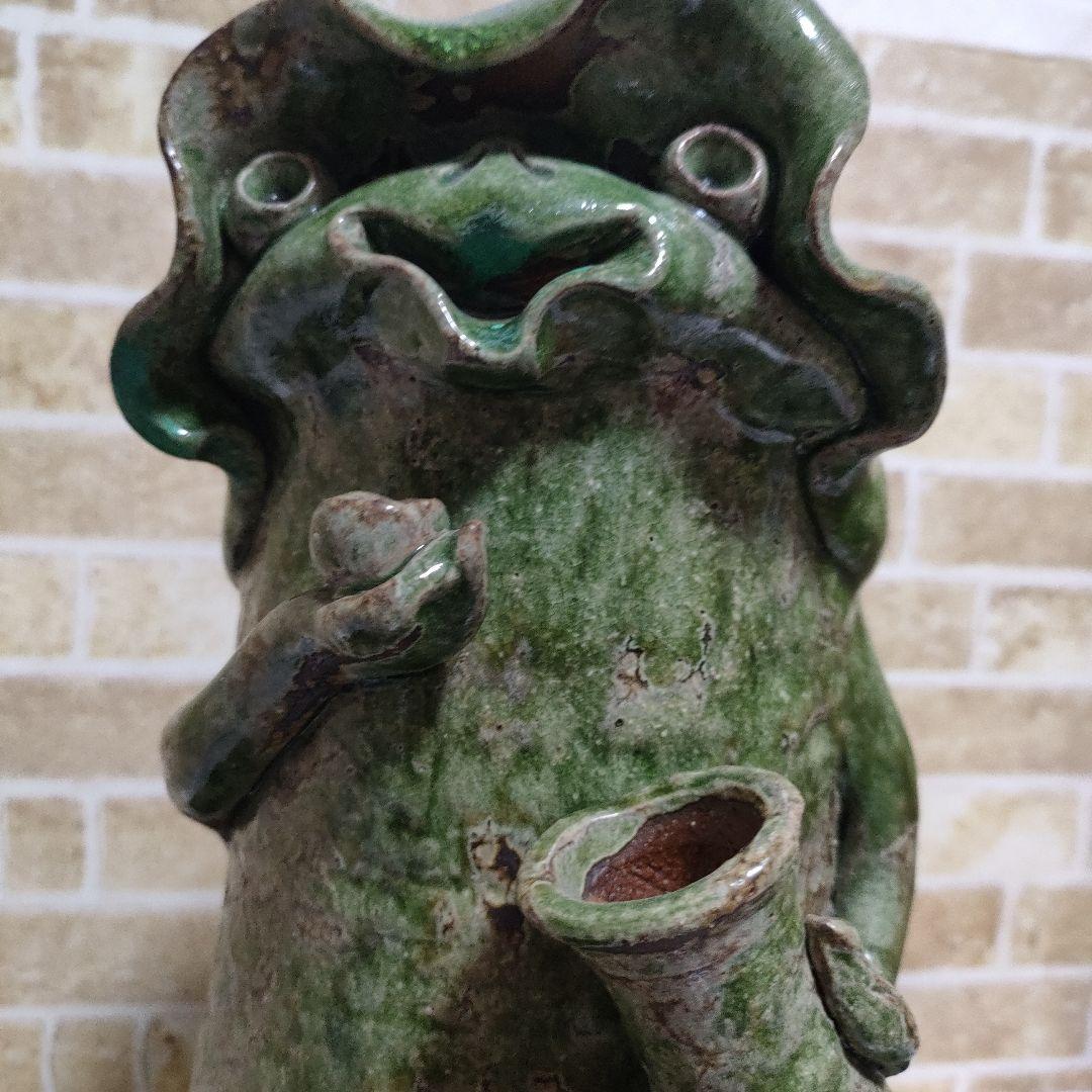 【レア】信楽焼 河童 カッパ オス（大）高さ約33cm