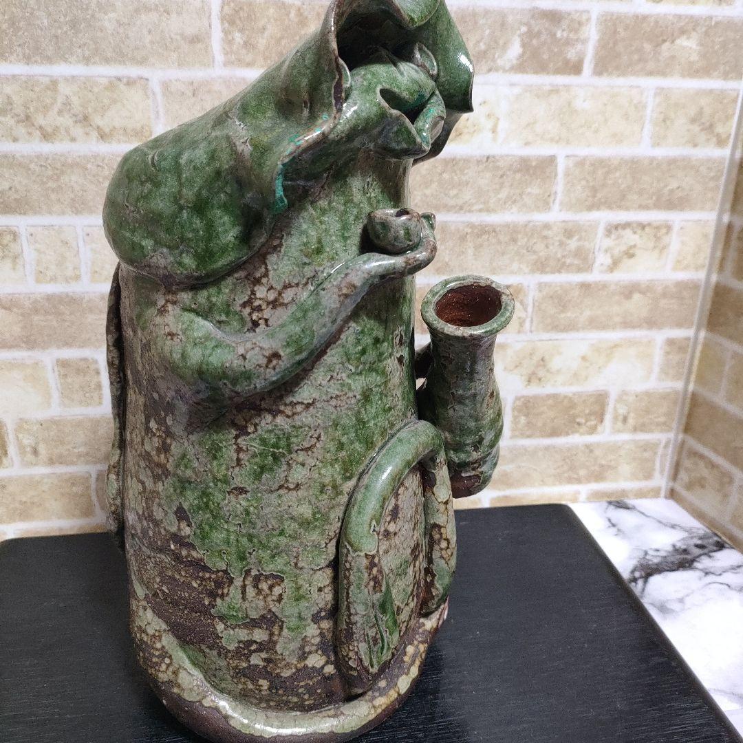 【レア】信楽焼 河童 カッパ オス（大）高さ約33cm