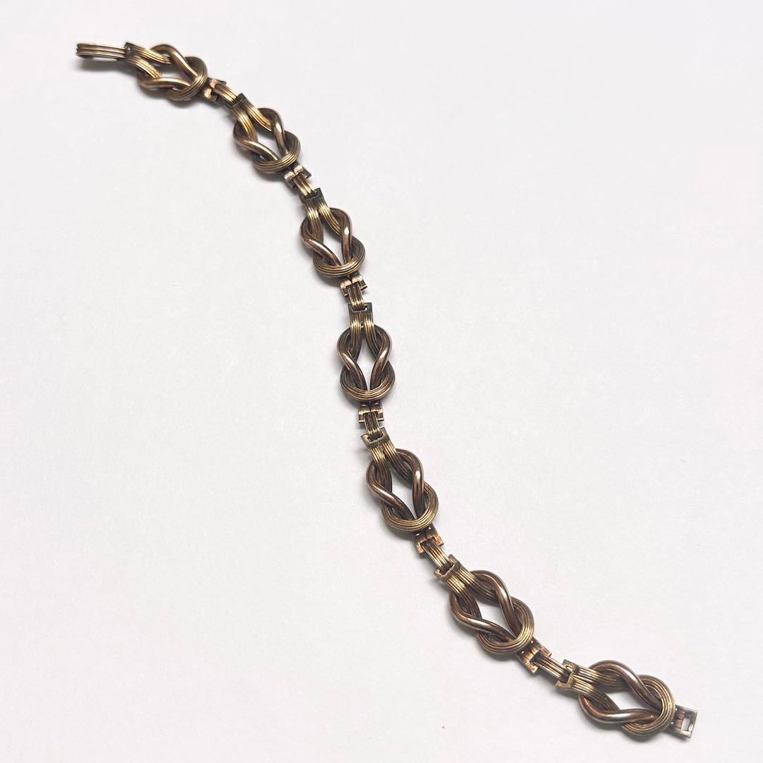 【1/4迄SALE❗️】40s 12K GF スターリングシルバー ツイストノット