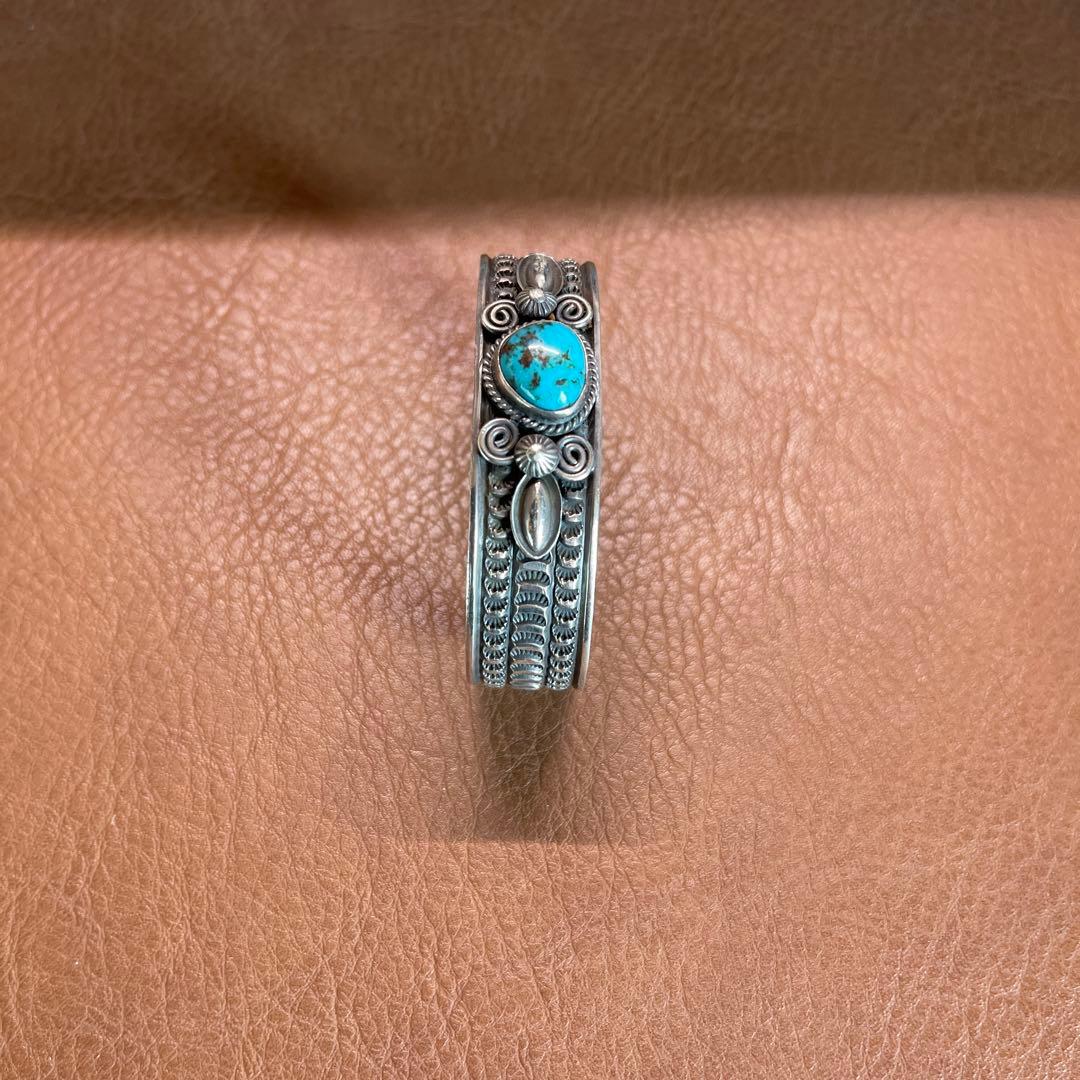 インディアンジュエリー ナバホ バングル アンディキャドマン a.cadman