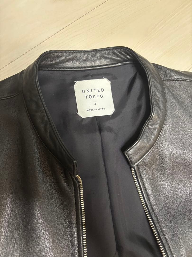 UNITED TOKYO ラムレザージャケット サイズ2