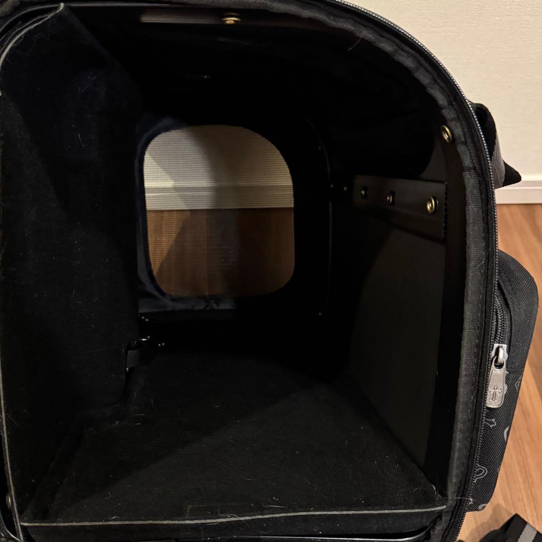 PET PARADISE コロコロキャリー L 王冠柄 キャスター付き　3WAY