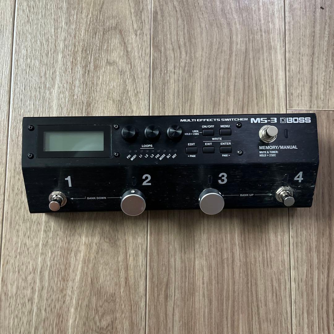 箱無し　BOSS MS3 マルチエフェクター　スイッチャー
