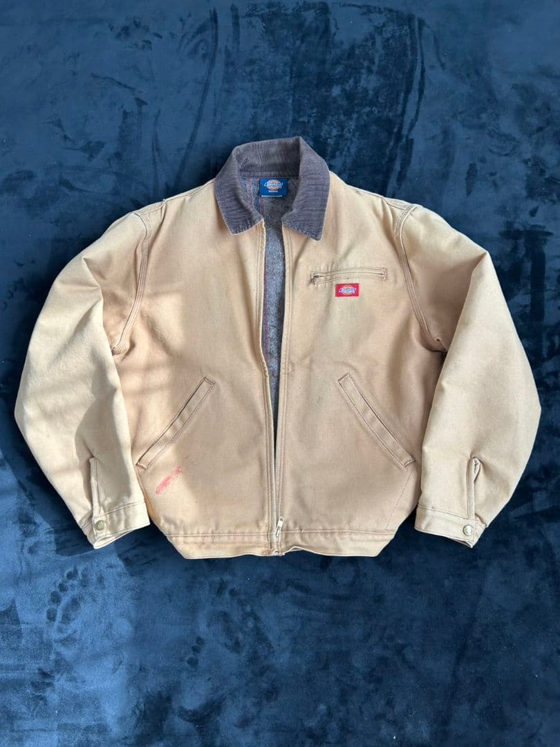 Dickies デトロイトジャケット Mサイズ ベージュ　短丈