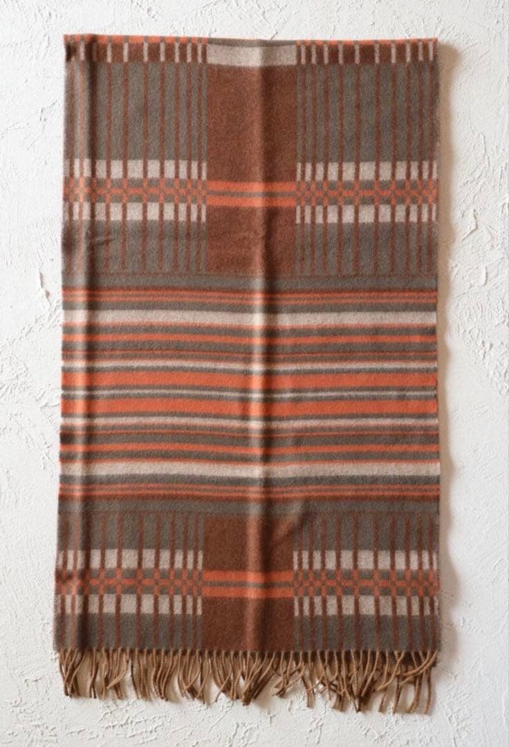 新品*RRL*ウールカシミヤ　ジャカード　スカーフ *ダブルアールエル