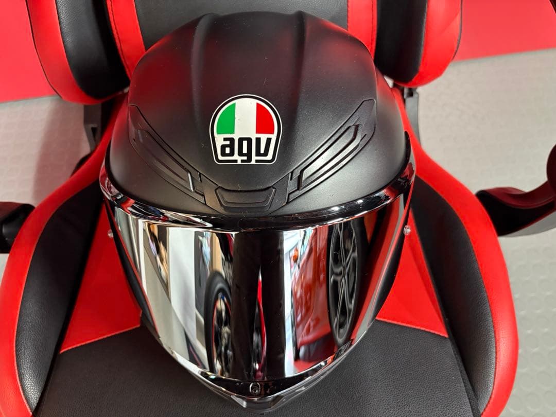 AGV k6マットブラック フルフェイスヘルメット アジアンフィットMサイズ