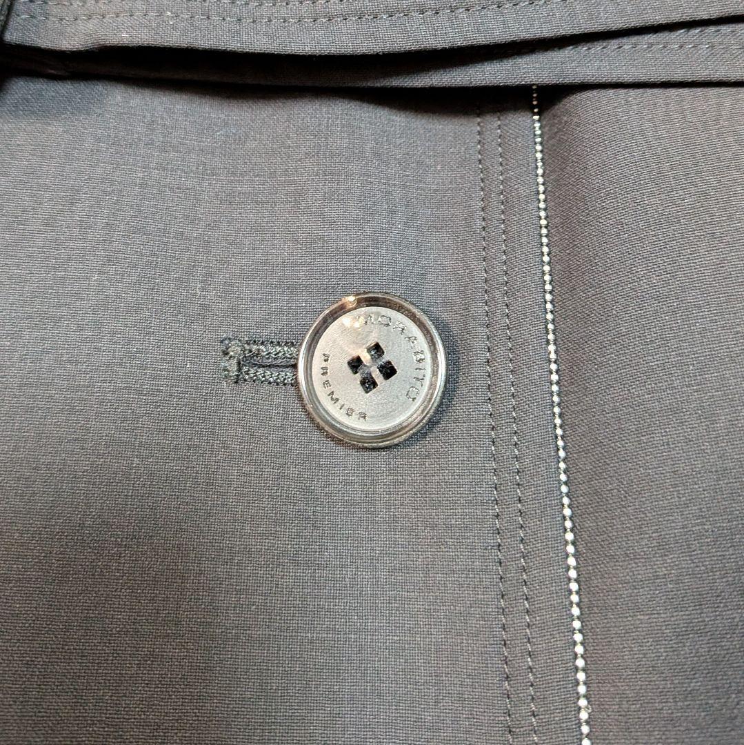 美品✨️モラビトプルミエ ウールトレンチコート バックプリーツ ダブルブレスト