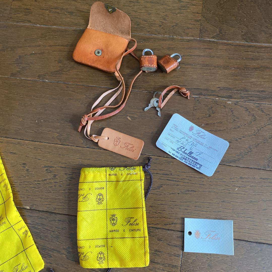 フェリージ　ボストンバッグ