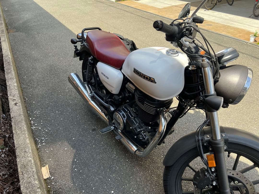 kakip　KandH GB350用　ローダウンシート