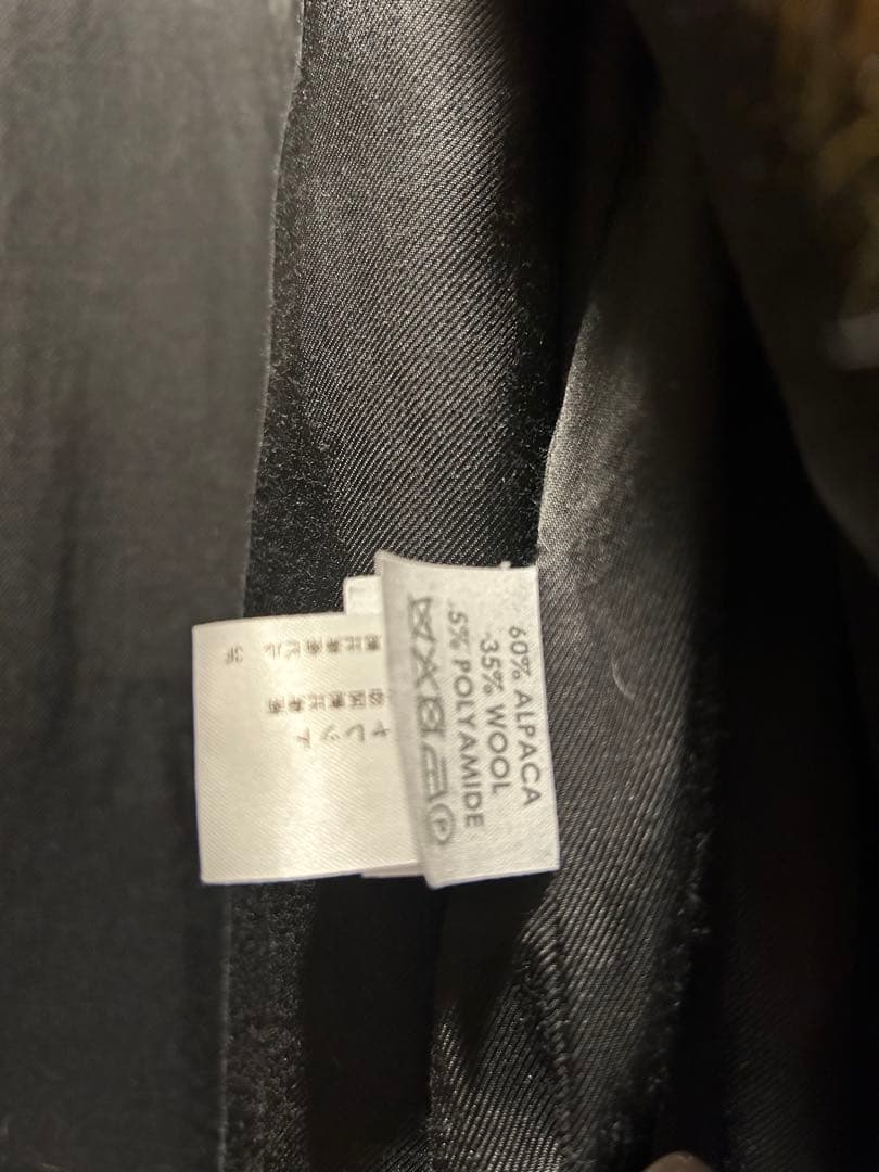 極美品ドリスヴァンノッテン　レディスロングコートサイズS