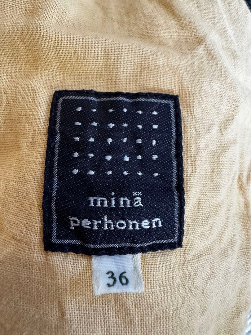 ミナペルホネン　every day バルーンワイドデニム　2024 s/s