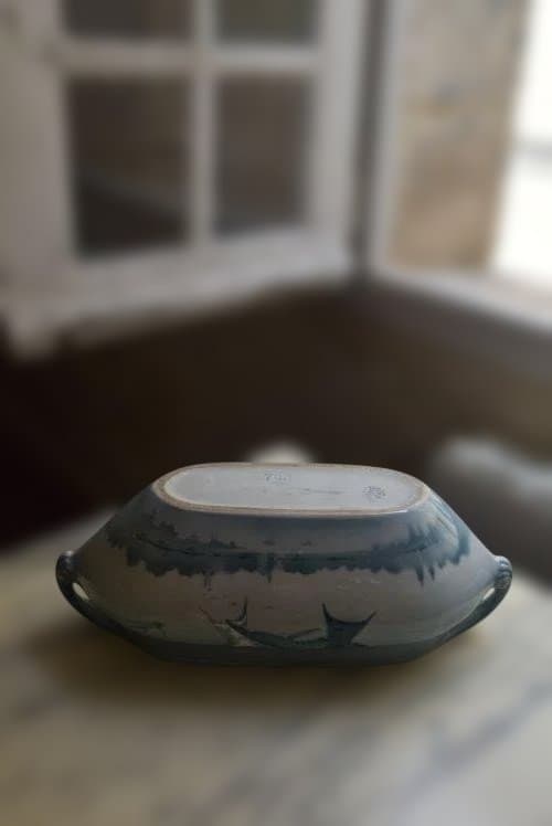 リュネビル　つばめのジャルディニエール　美品　フランスアンティーク