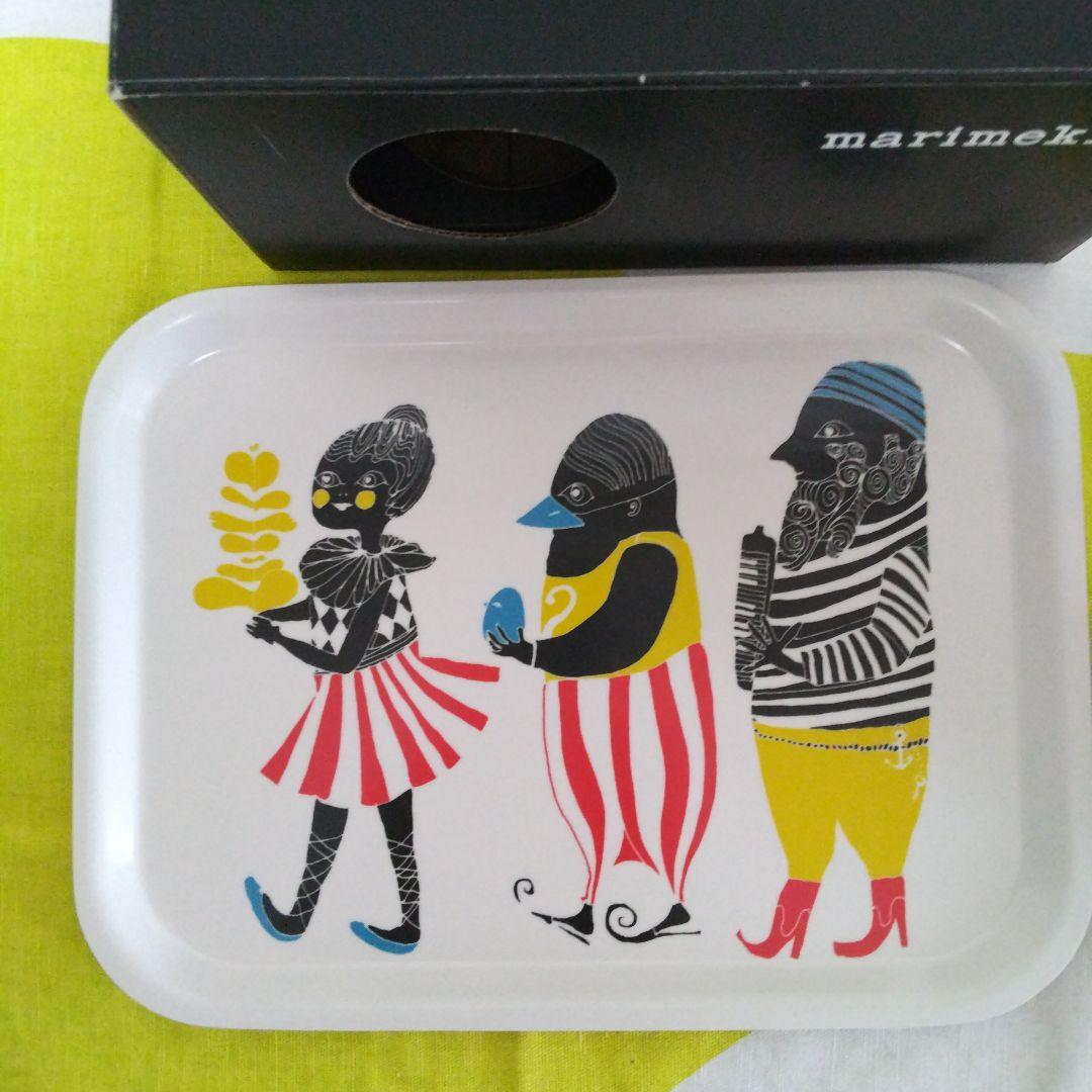 マリメッコ廃盤マグ新品 クルクエ マグ２個&トレイセット