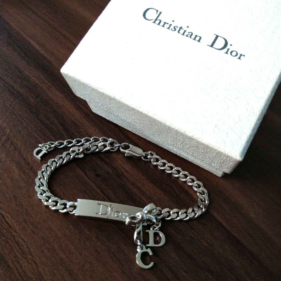 Christian Dior リボン ロゴ入り ブレスレット