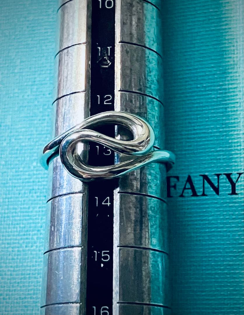 ティファニーTiffany オープンウェーブリング 13号 美品