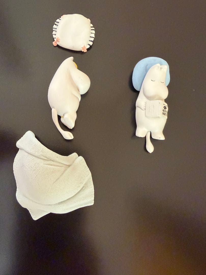  アアルトボウル195mm ブルー美品　ムーミンフィギア付き　希少