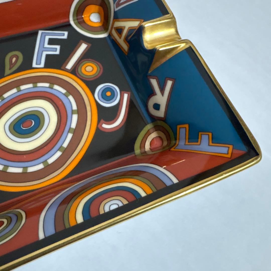 エルメス　HERMES アッシュトレイ　灰皿　皿　24 FLOOJ 陶器