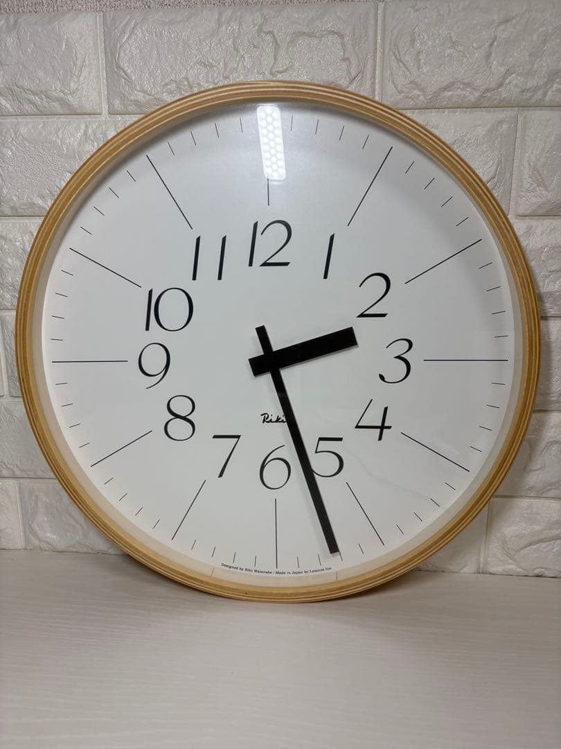 Lemnos レムノス RIKI CLOCK（リキ クロック）細字 サイズ大