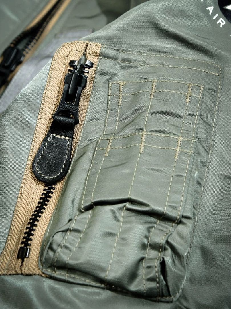 REAL SIMONS MIL-J-8279 初期型MA-1 改良復刻モデル