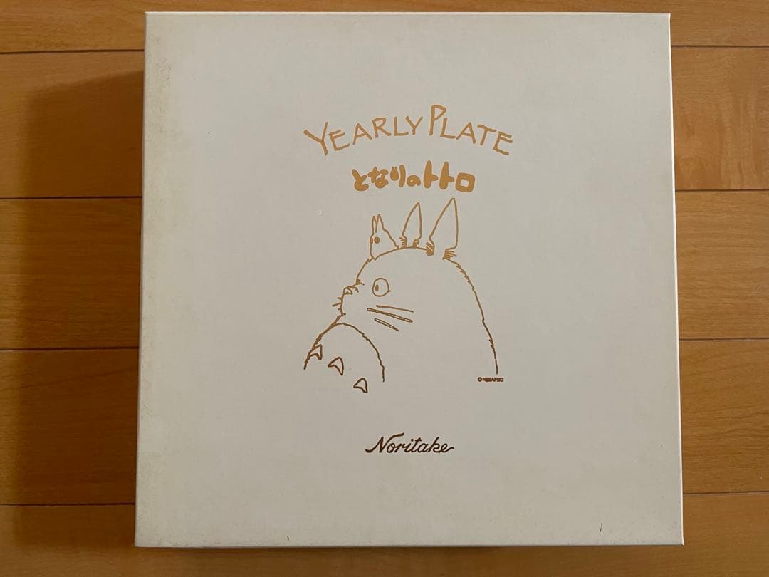 【未使用品・希少】ジブリ　となりのトトロ　イヤリープレート　2000年