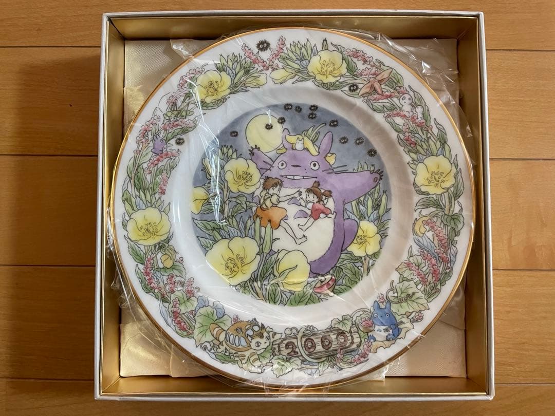 【未使用品・希少】ジブリ　となりのトトロ　イヤリープレート　2000年