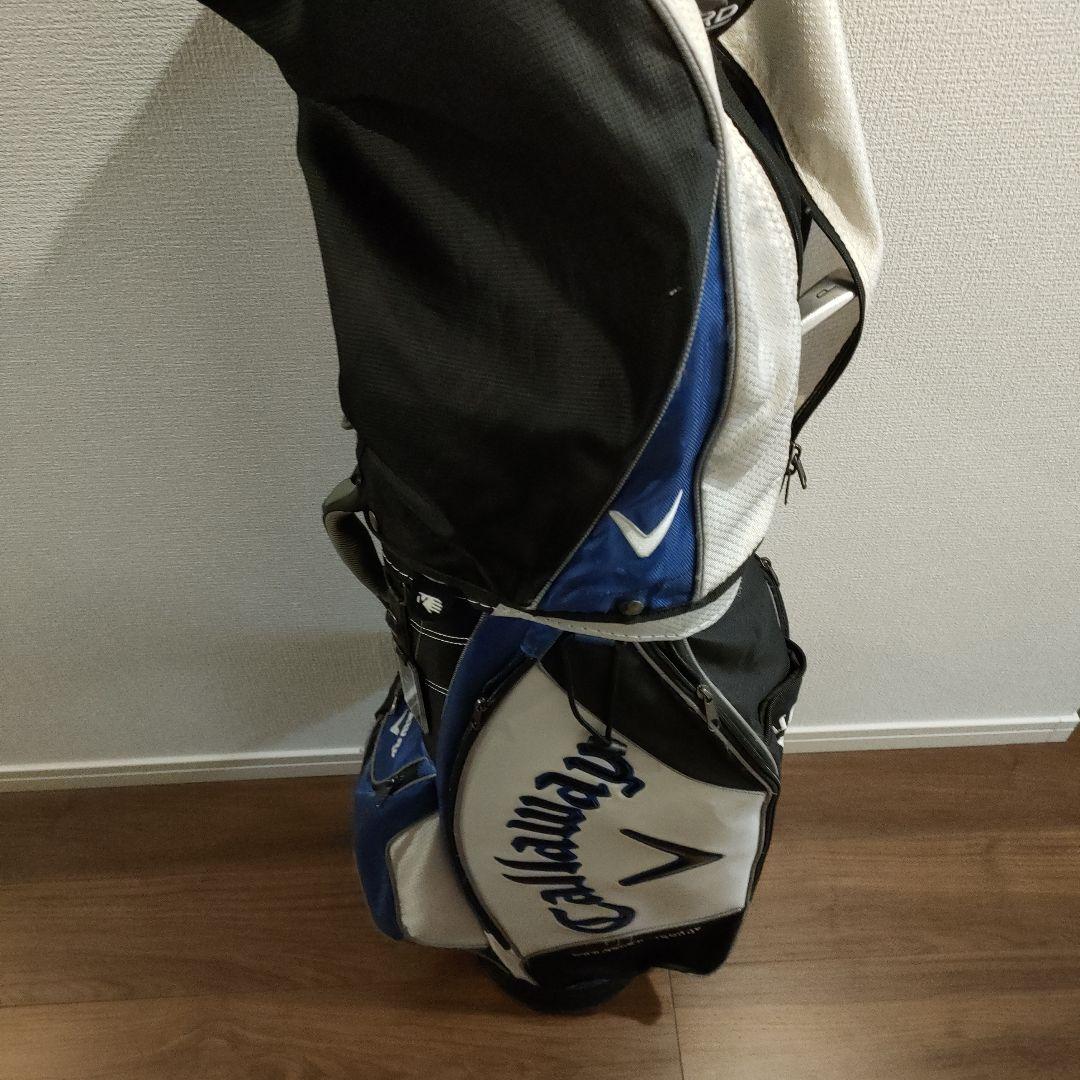 Callaway WARBIRD フルセット キャディバッグ ブラック/ブルー