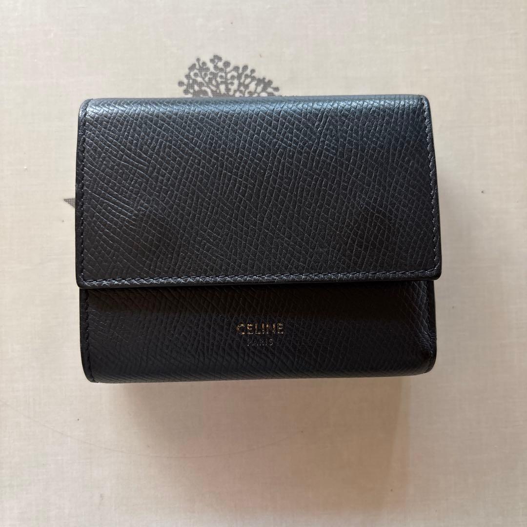 CELINE 三つ折り財布 ミニウォレット