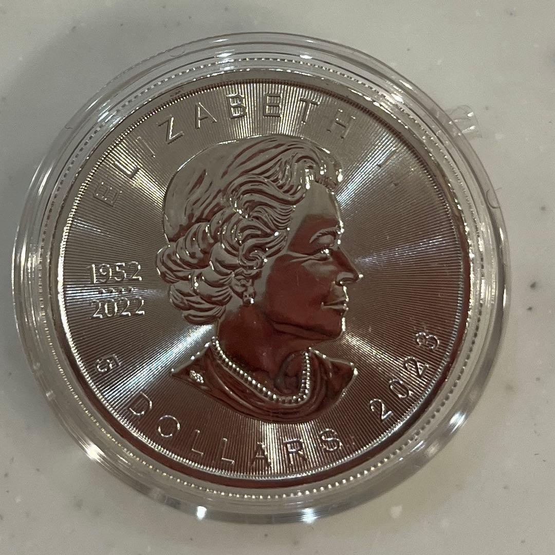 銀貨 1オンス 2023年 カナダ メイプルリーフ