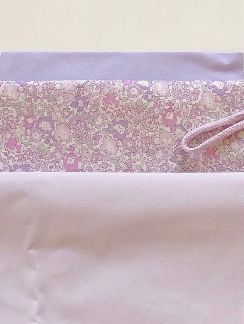 Tiz❤︎73　ヌビ　リバティ　キラキラミシェル　アリスW レッスンバッグ