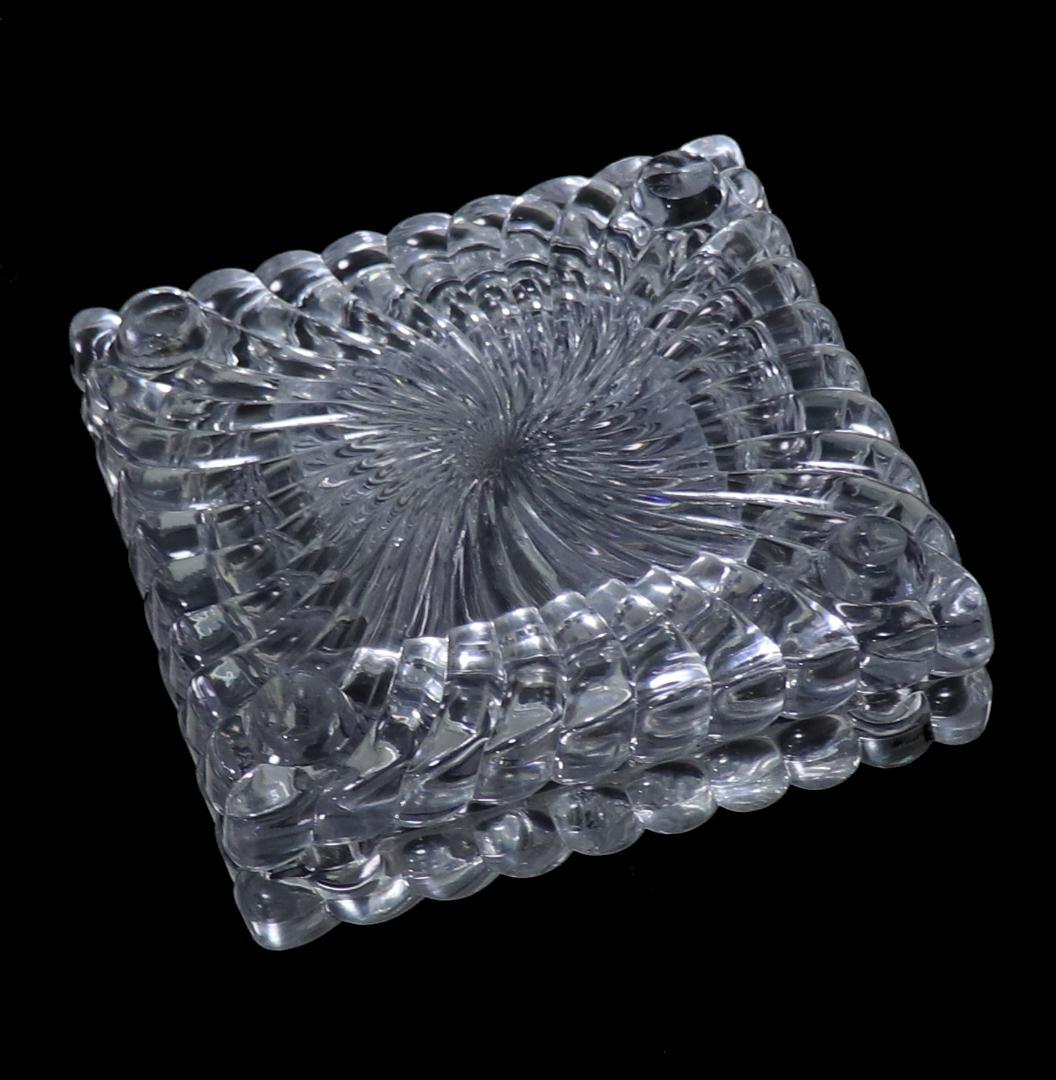 オールド・バカラ珍品 バンブー センターピース 1.8kg ギャルドナップ 灰皿