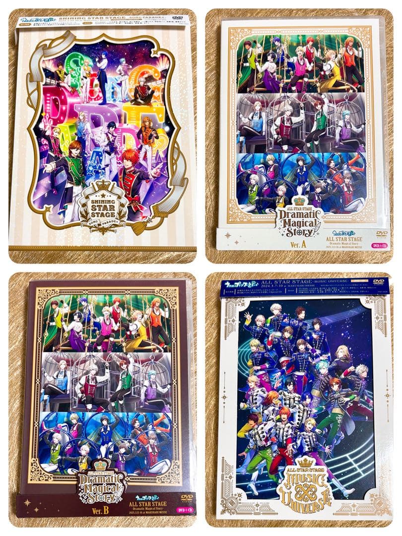 うたプリ ライブDVD 4枚セット