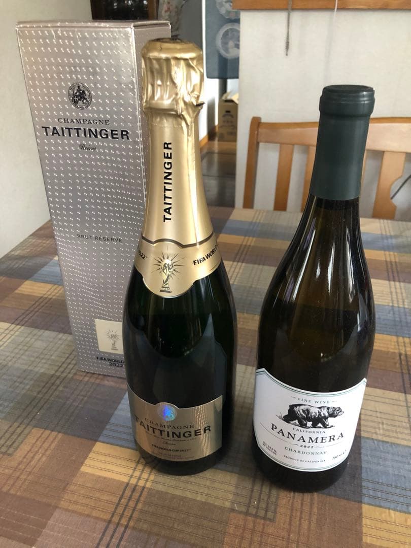 テタンジェ　シャンパン　パナメーラ白　2本