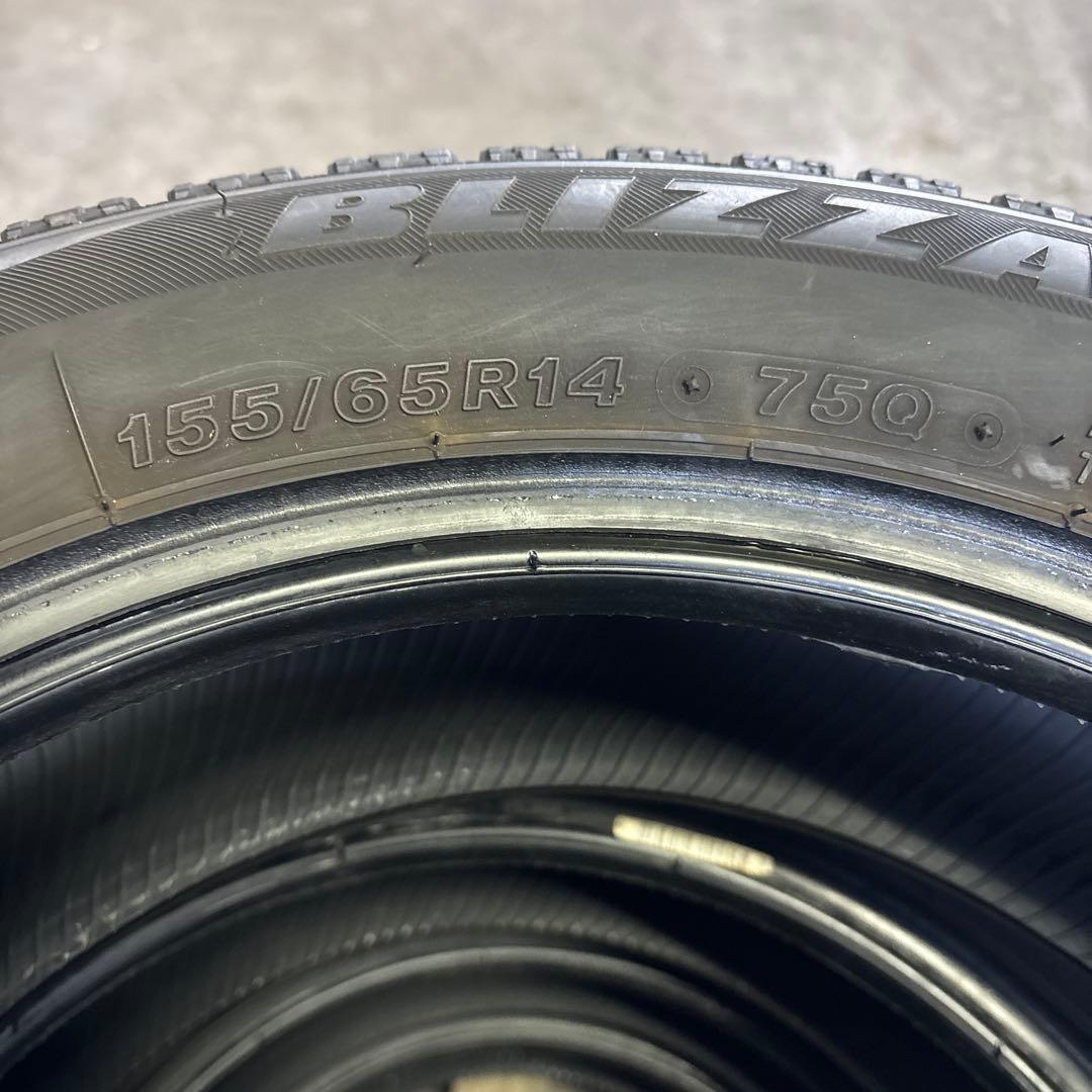 【送料無料】155/65R14 2020年式 4本セット　No.H9