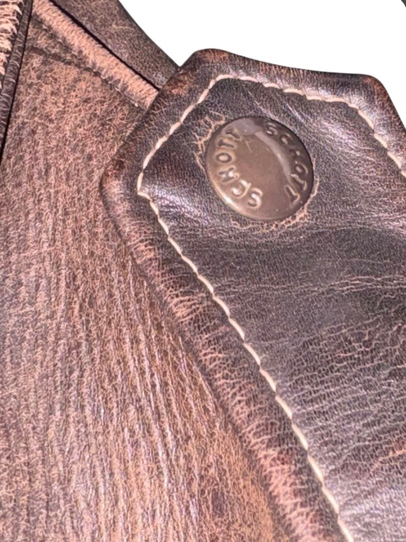 70s Schott A-2 G-1 牛革 レザージャケット 40