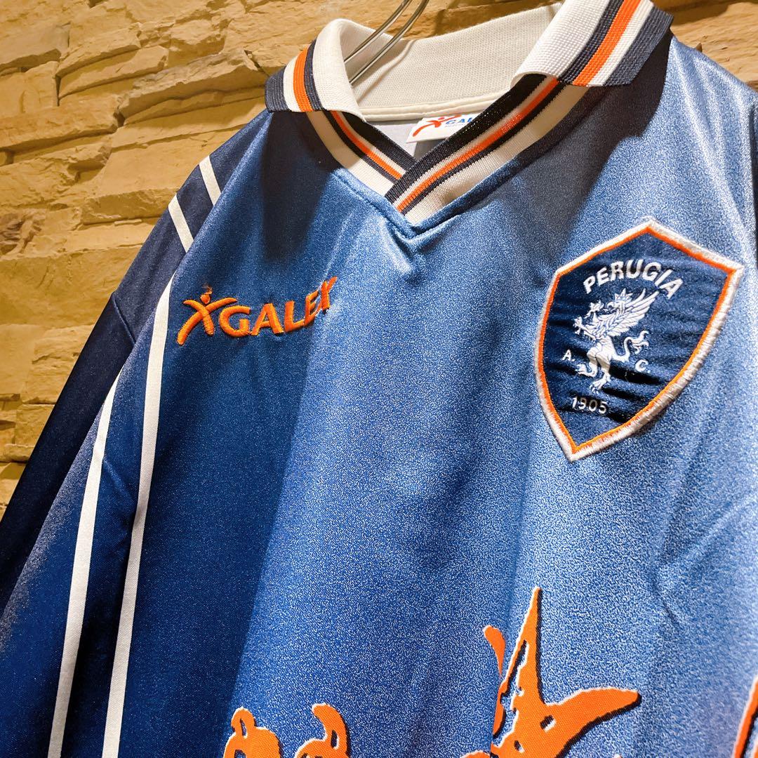 【希少】GALEX×PERUGIA/98-99/2ndユニフォーム/#7中田英寿