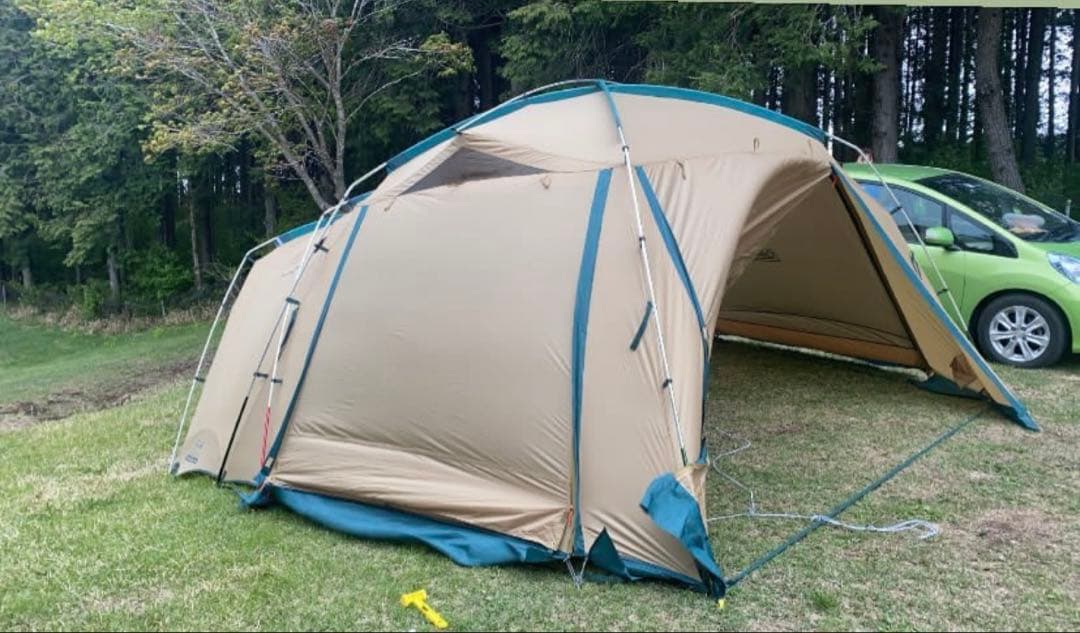 Colemanキャンプテント 使用は一度のみ