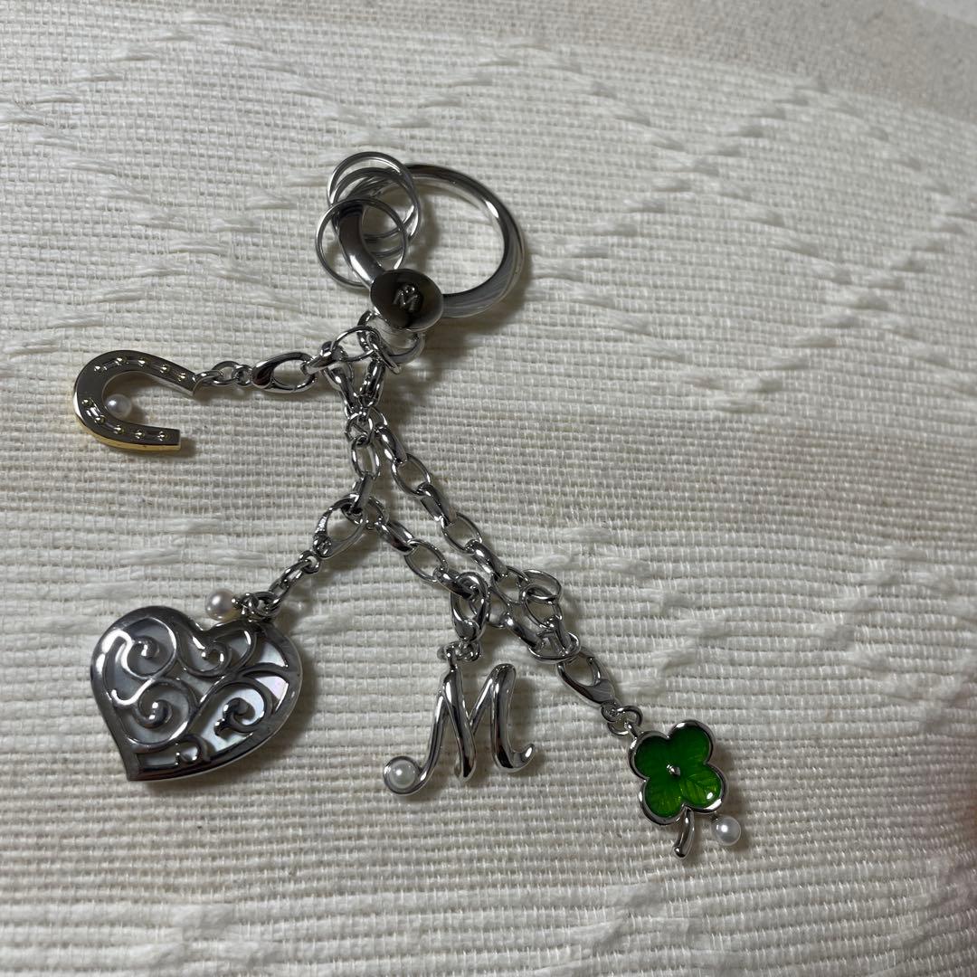 MIKIMOTO ミキモト　キーチェーン　パール