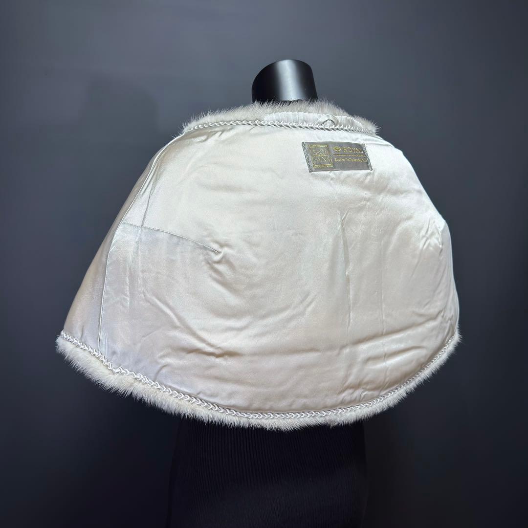 【最高級】SAGA MINK  サガミンク ファーショール サファイア