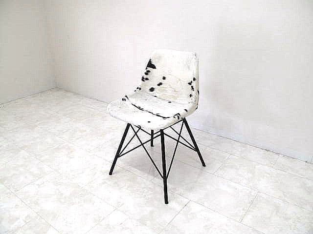 スペイン ムエブレス マリエタ ハラコ張りチェア サイドチェア