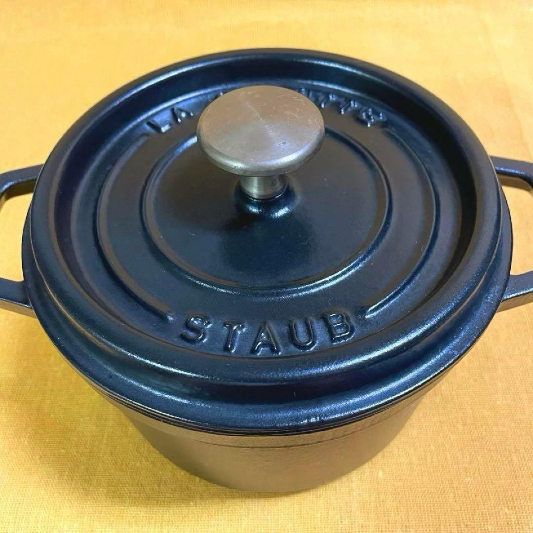 早い者勝ち‼️ 超美品 ストウブ ココット16cm 1.4ℓ 旧型 深型 鉄鍋