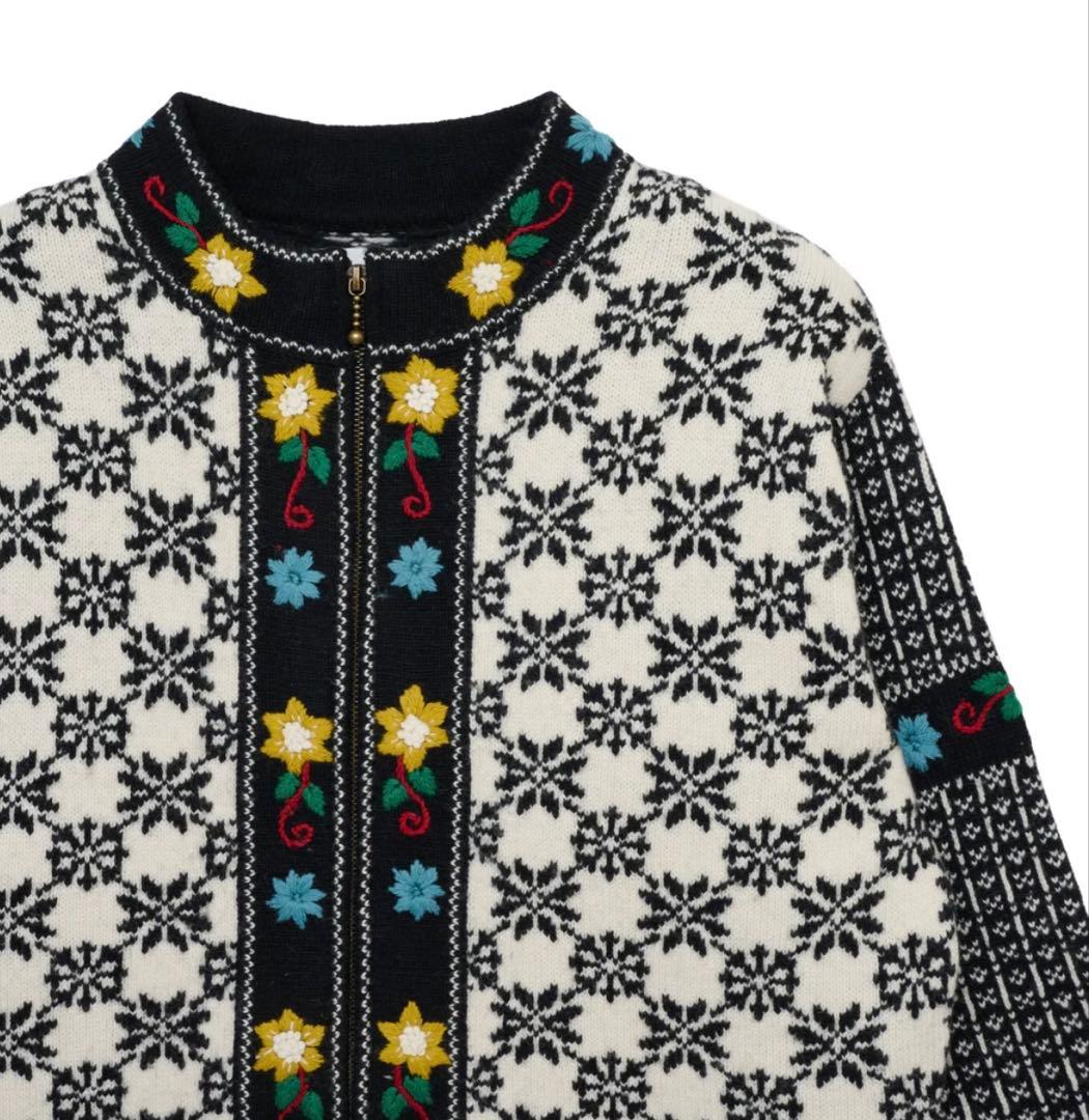 N.T.Sさま専用　GDC チロリアンカーディガン　ブラックXL