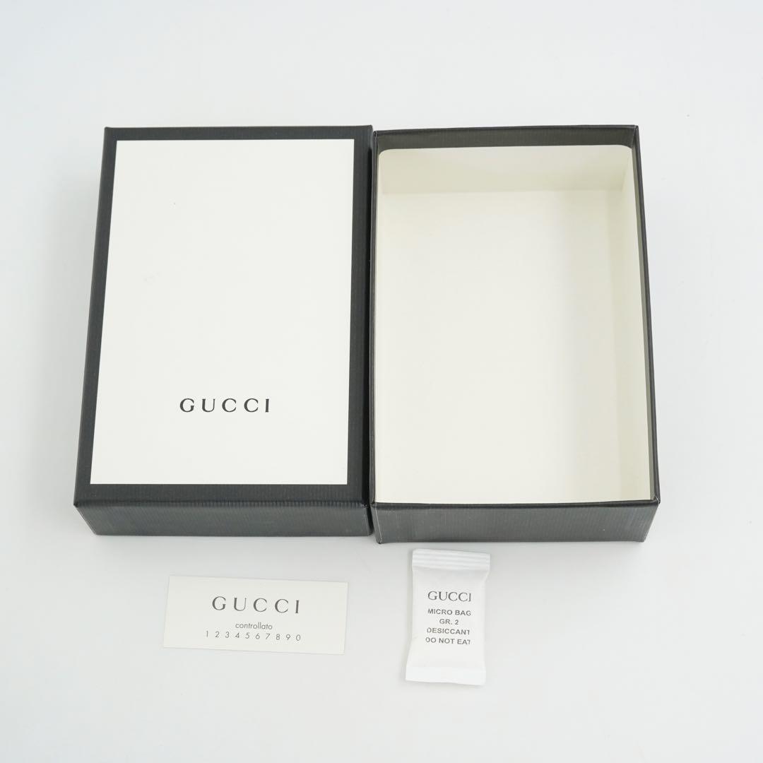 ✨新品未使用・箱付き✨　GUCCI ミニ財布　マーモント　GGロゴ 二つ折り
