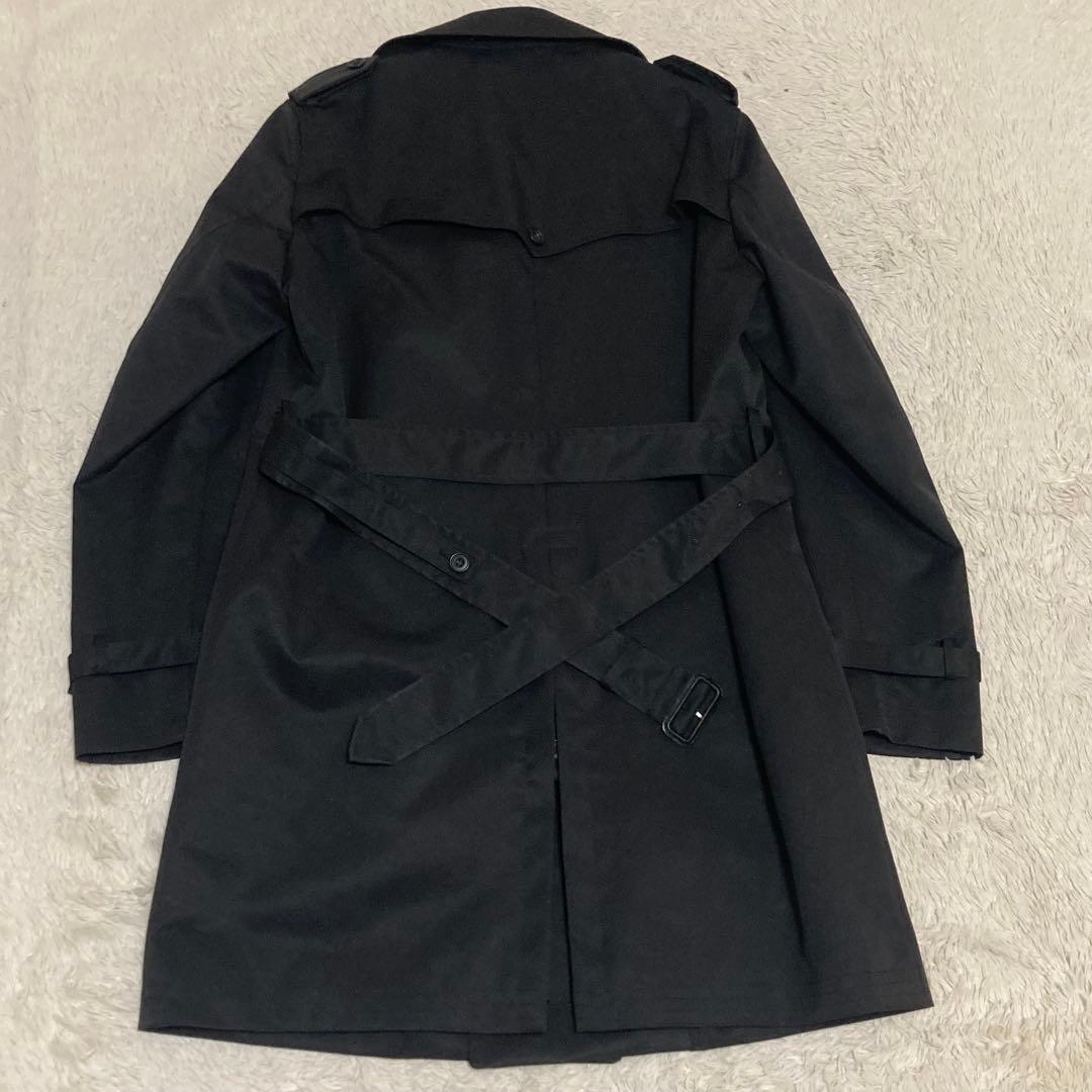 RING JACKET【2WAY】50 XL ブラック ライナー トレンチコート