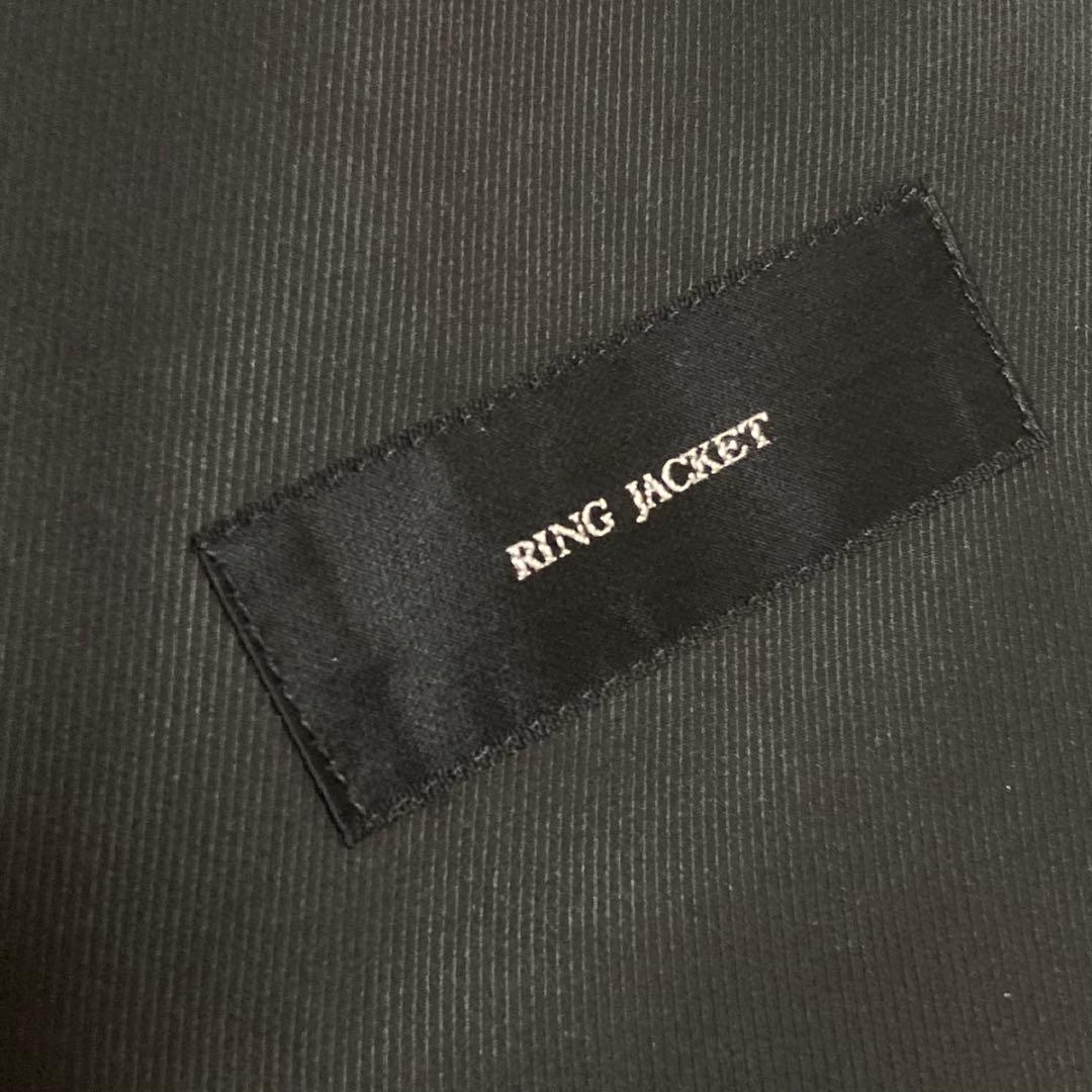 RING JACKET【2WAY】50 XL ブラック ライナー トレンチコート