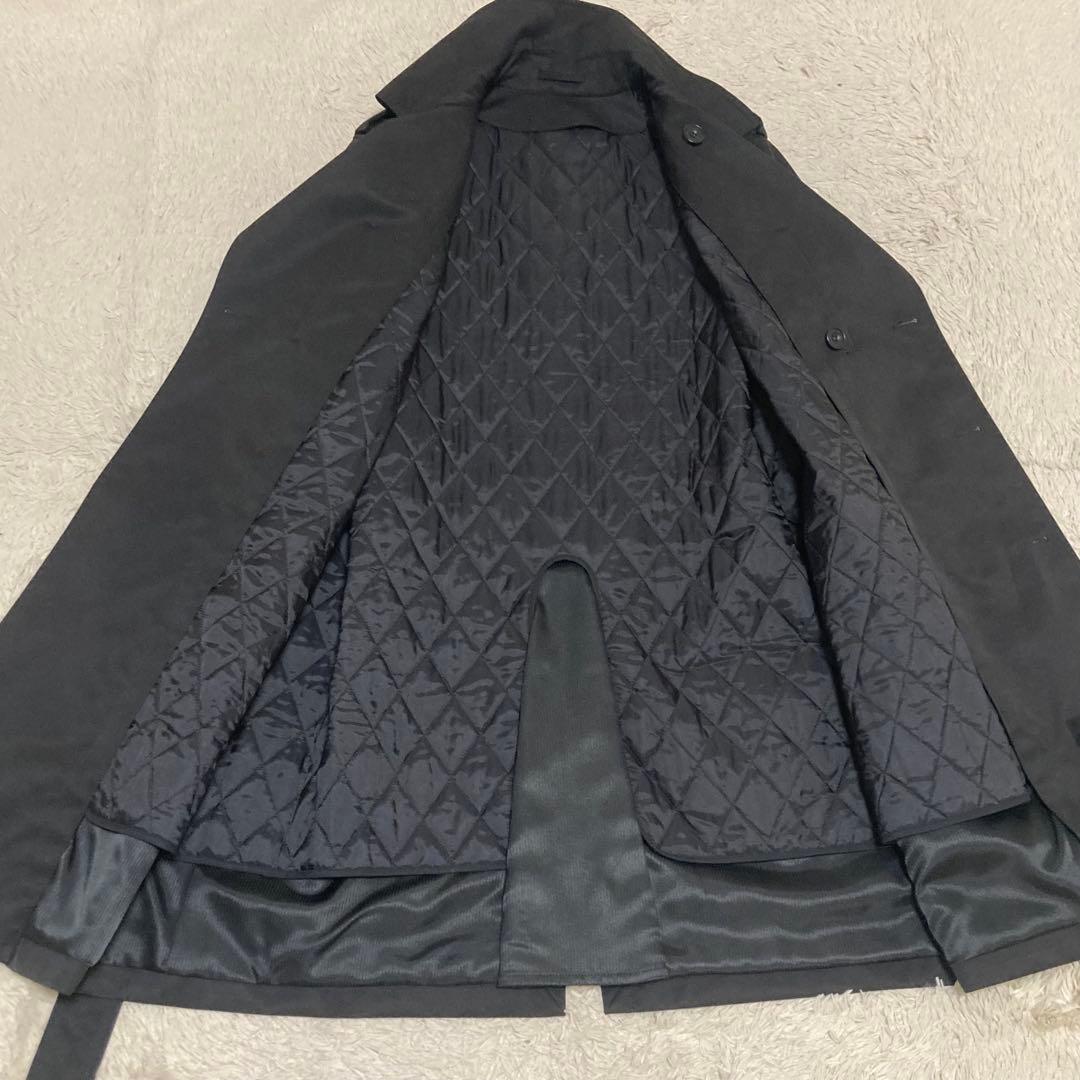 RING JACKET【2WAY】50 XL ブラック ライナー トレンチコート