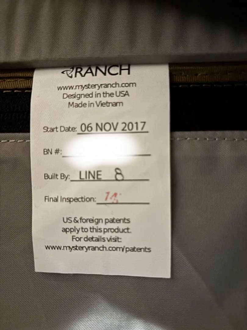 MYSTERY RANCH MISSION WHEELIE 40 コヨーテ