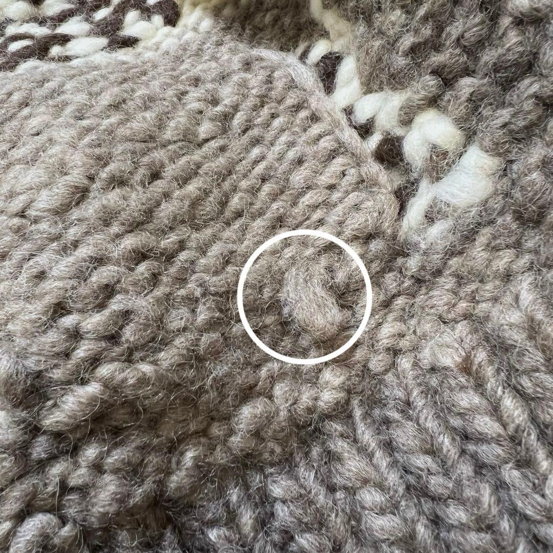 タグ付 LONGHOUSE カウチン セーター カーディガン 44 ジャケット