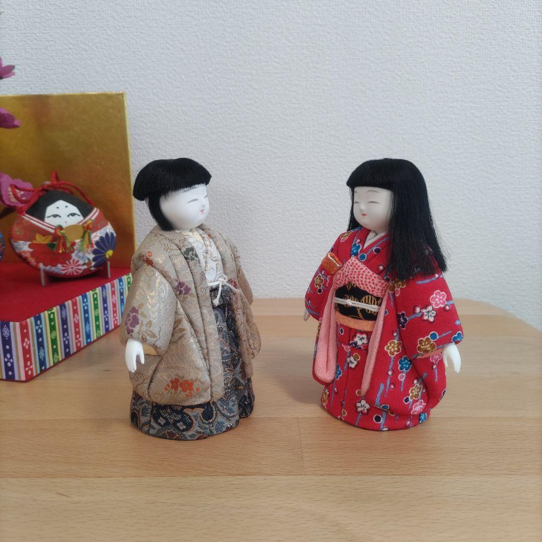 木目込人形『市松人形』♡ミニサイズ