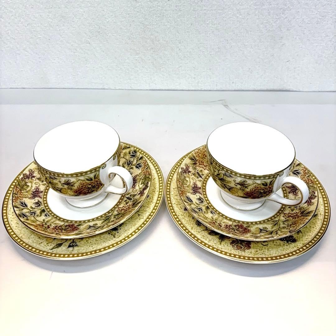 WEDG WOOD ウェッジウッド　フローラルタペストリー ペアセット
